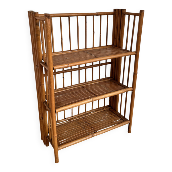 Étagère en bambou pliante