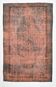 5x9 Turkish Terracotta Classic Vintage Rug, 166x263Cm