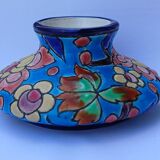 Small Longwy enamel vase