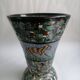 Vase Gerbino décors loups