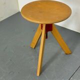 Italian modernist swivel stool by D’ Urbino & Lomazzi, De Pas for Zanotta,