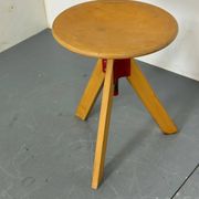 Italian modernist swivel stool by D’ Urbino & Lomazzi, De Pas for Zanotta,