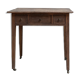 Small antique desk on wheels