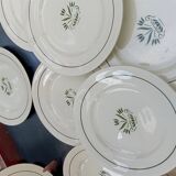 12 Terre de Fer Marmoz flat plates