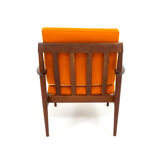 Teak armchair by Grete Jalk for Poul Jeppesen