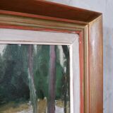 Hjalmar Lundström, Peinture à l’huile suédoise, années 1940, encadrée