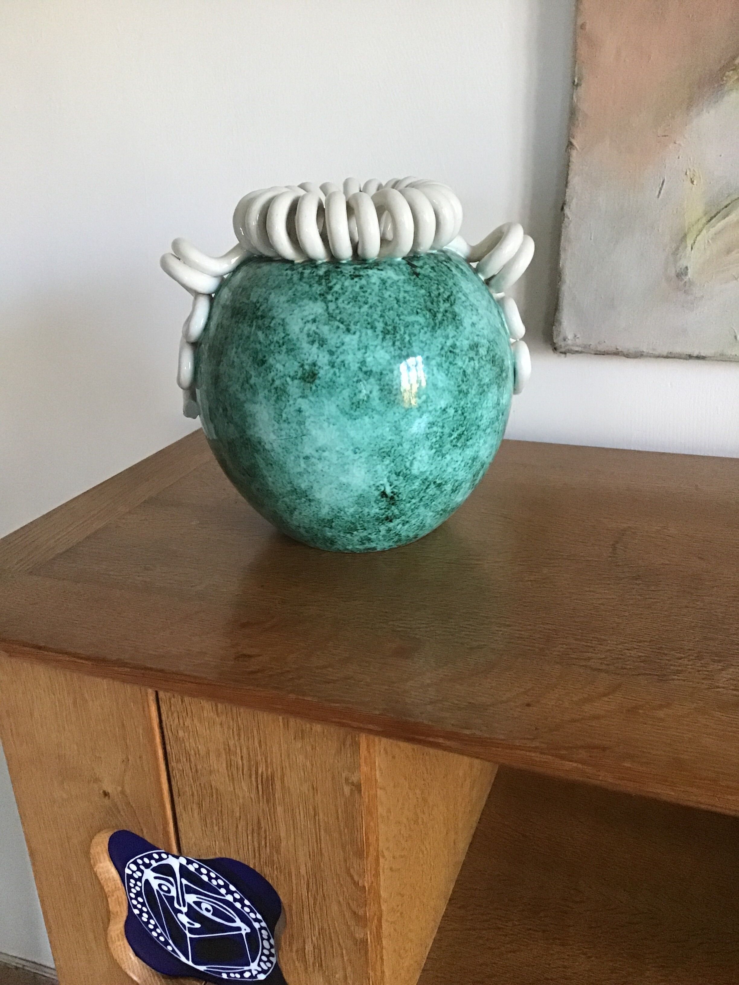 Ceramic vase Saint Radegunde