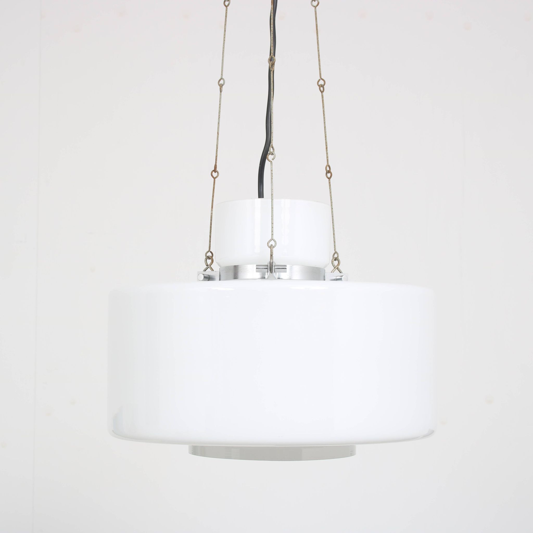 1970s Hanging lamp by Herbert Proft for Glashütte Limburg, Germany
