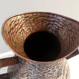 Vintage Copper Umbrella Stand Attr. to Angelo Bragalini, Italy