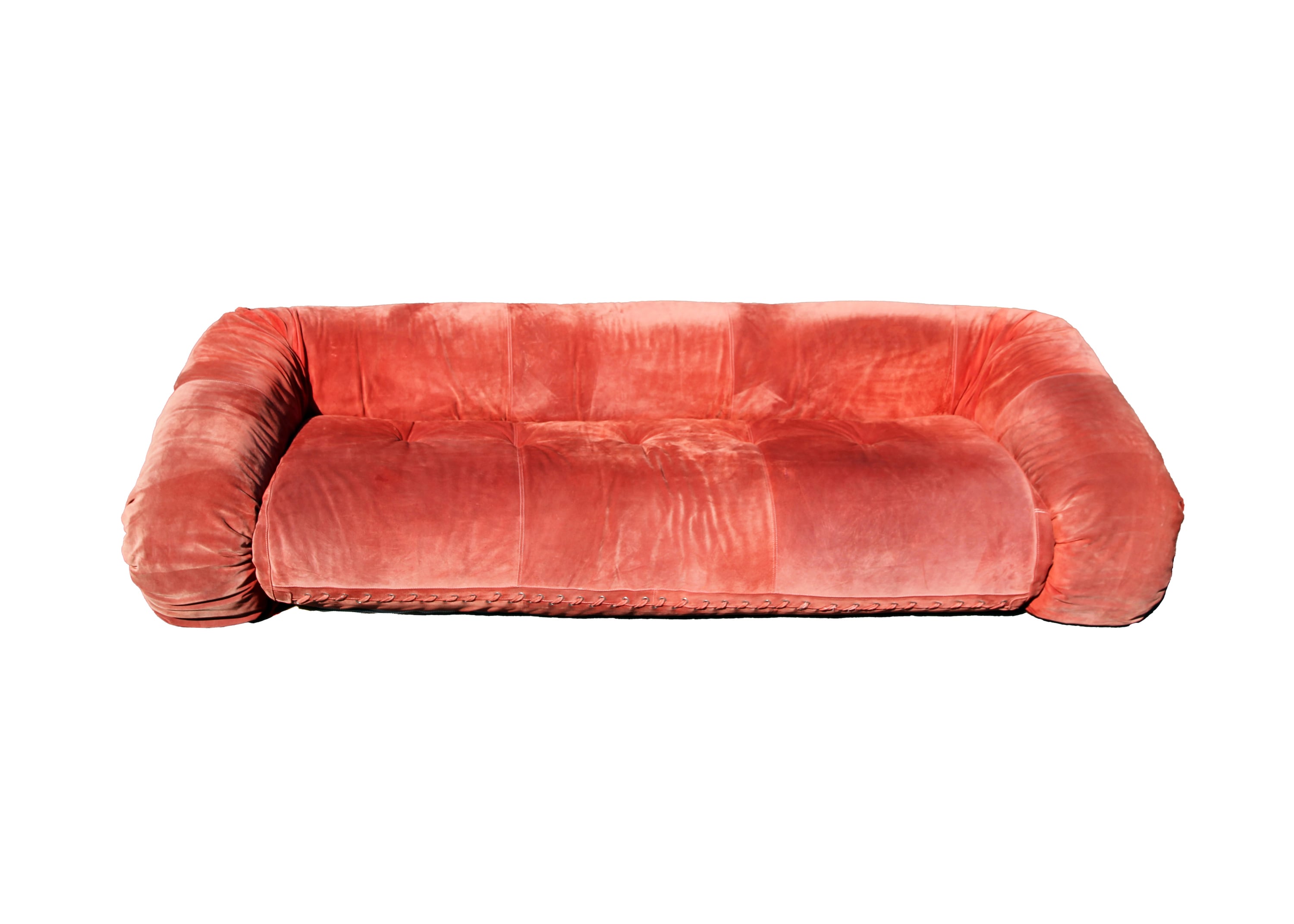 Anfibio 3/4 seater sofa by Alessandro Becchi for Giovannetti, Italy 1971