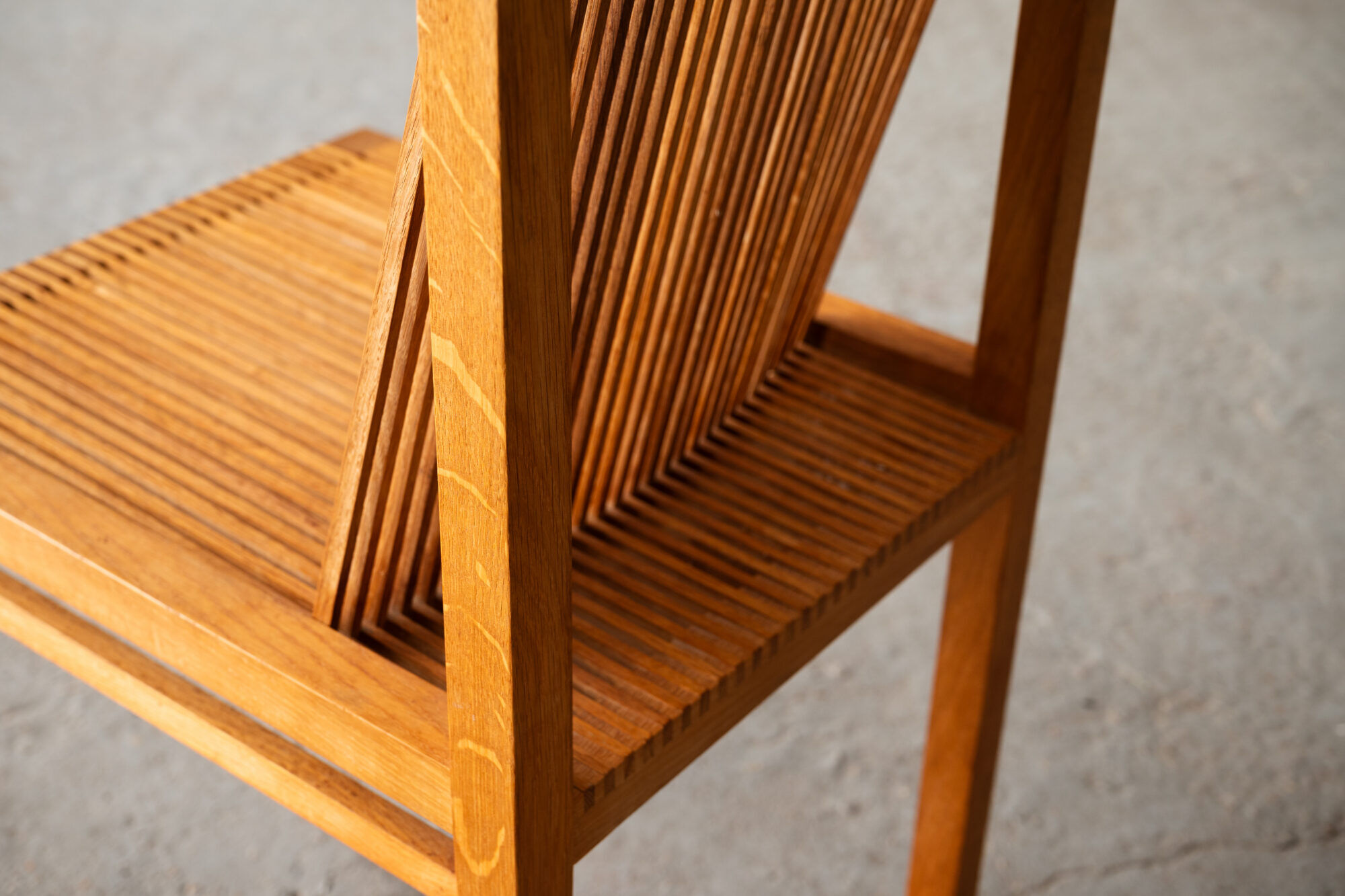 Chaise latérale 'Latjesstoel' par Ruud-Jan Kokke