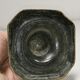 Old bronze candle holder, seventeenth century