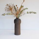 Modernist, earthenware ceramic vase by Inger Persson for Rörstrand, Sweden