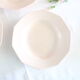 Hollow plates in pink ceramic, art deco, 1930, st Amand