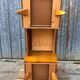 Bureau vintage à pieds compas en chêne