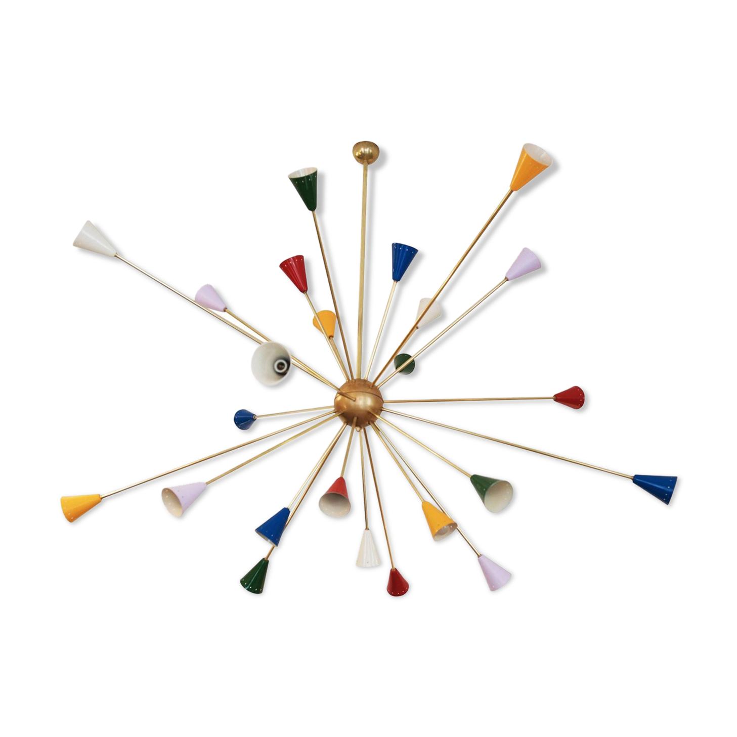 Lustre in the style of Italian creations of the 60s