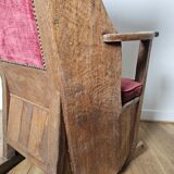 Brutalist Rocking Chair, 19th Century