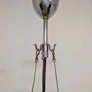 Italian XL dome pendant light in blown glass, 60s-70s