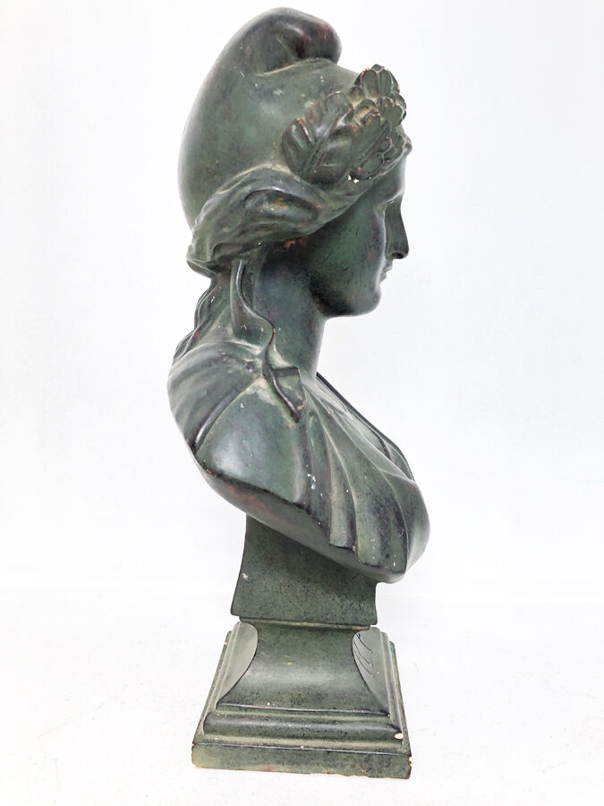 Buste de Marianne platre 1960