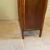 Vintage rattan shelf