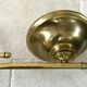 Vintage brass plafon
