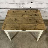 Old wooden table