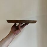 Teak aperitif tray plate, design 1960 Denmark