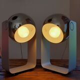 Pair of desk lamps