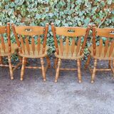 Lot of 4 western chairs