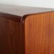 Teak high sideboard, Danish design, 1960s, production: Denmark