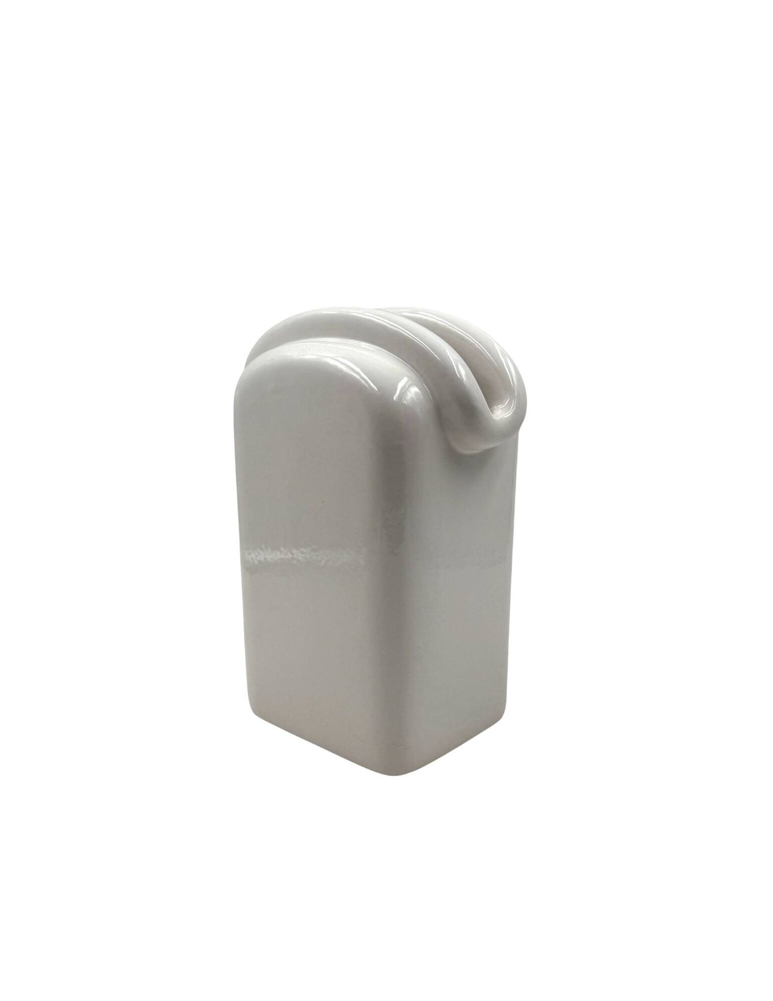 Sergio Asti, vase en céramique moderne, Gabbianelli Italie ca. 1970