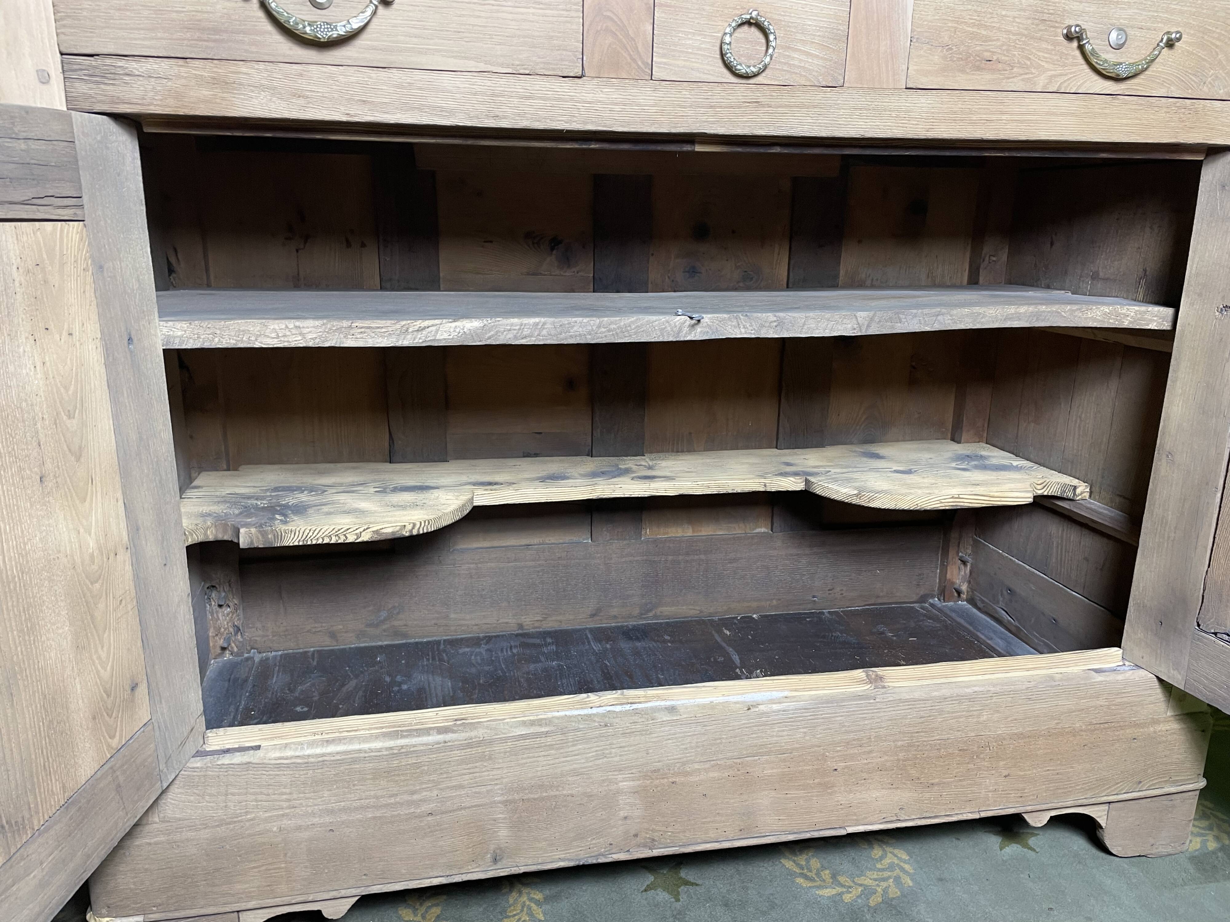 Buffet at support height Louis Philippe in aero oak erased 19th