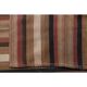 Vintage Turkish Hand-Knotted Wool Cotton Brown Kilim Runner 145x296