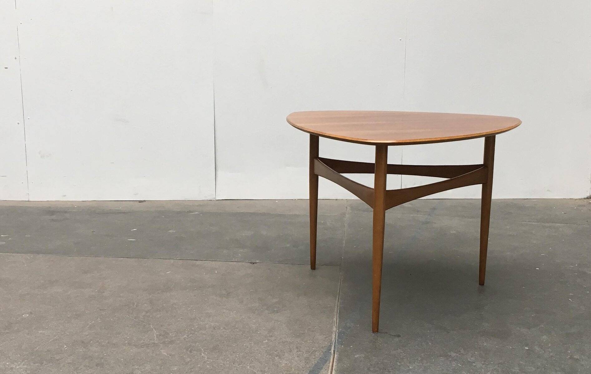 Mid-century tripod coffee table