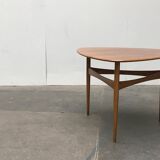 Mid-century tripod coffee table