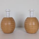 Paire de lampes de chevet