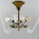 Barovier & Toso. Large ceiling lamp/chandelier by Barovier & Toso, Murano glass, Italy, 1960s, rare example.