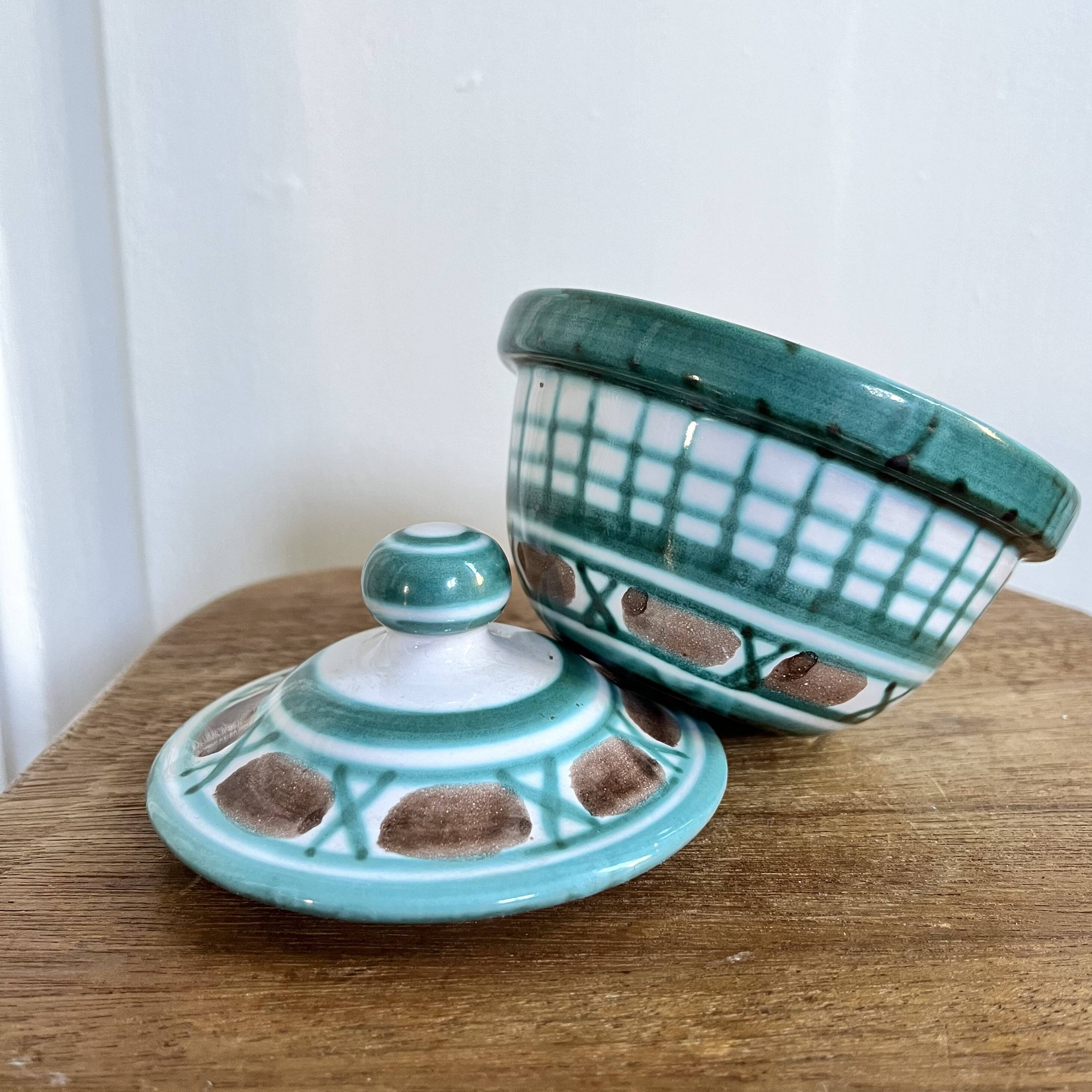 Robert Picault ceramic pots, sugar bowls and jugs