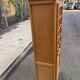 Armoire parisienne vitrée en bois clair 1960