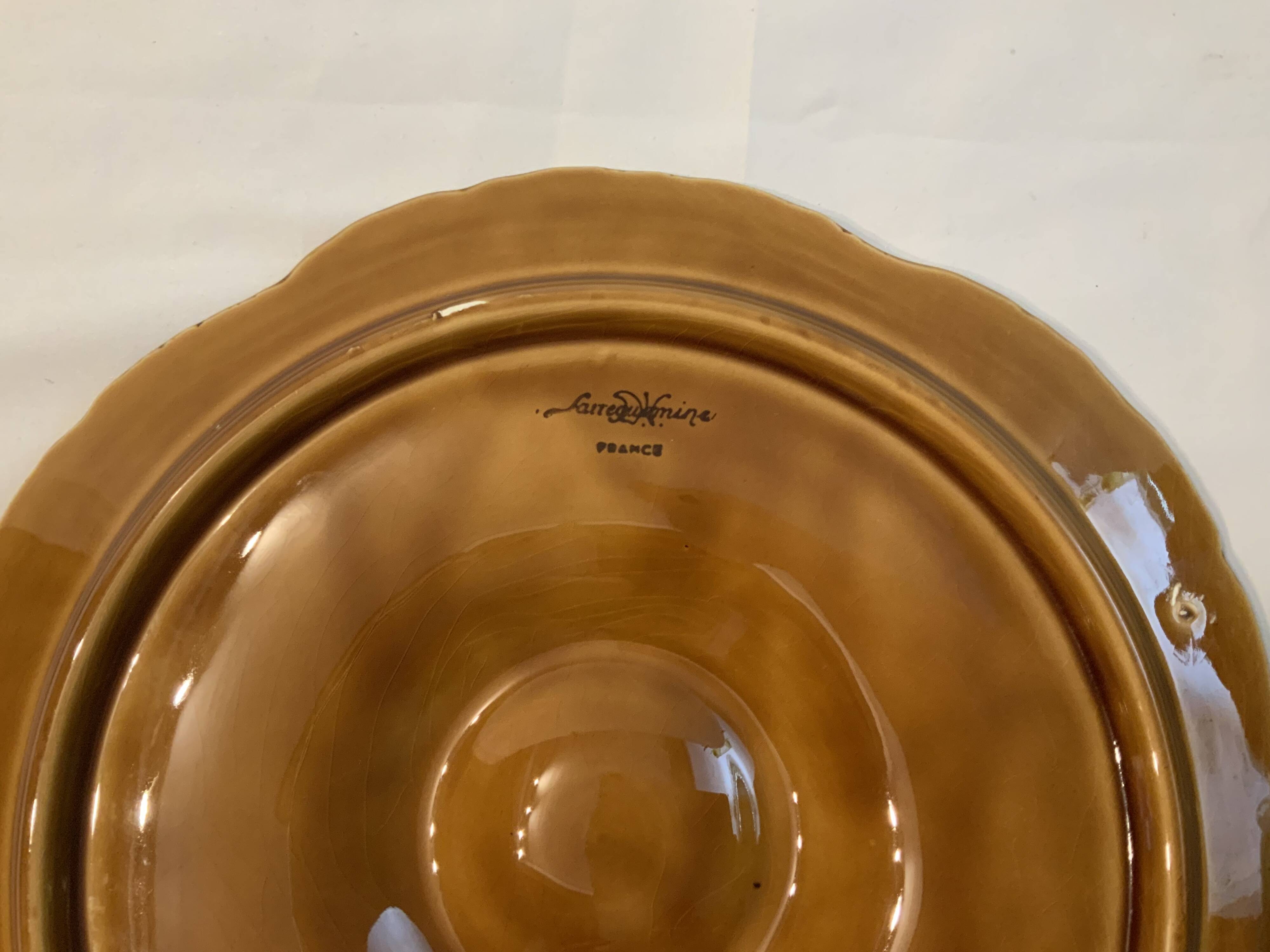 Oyster/shellfish plates Sarreguemines