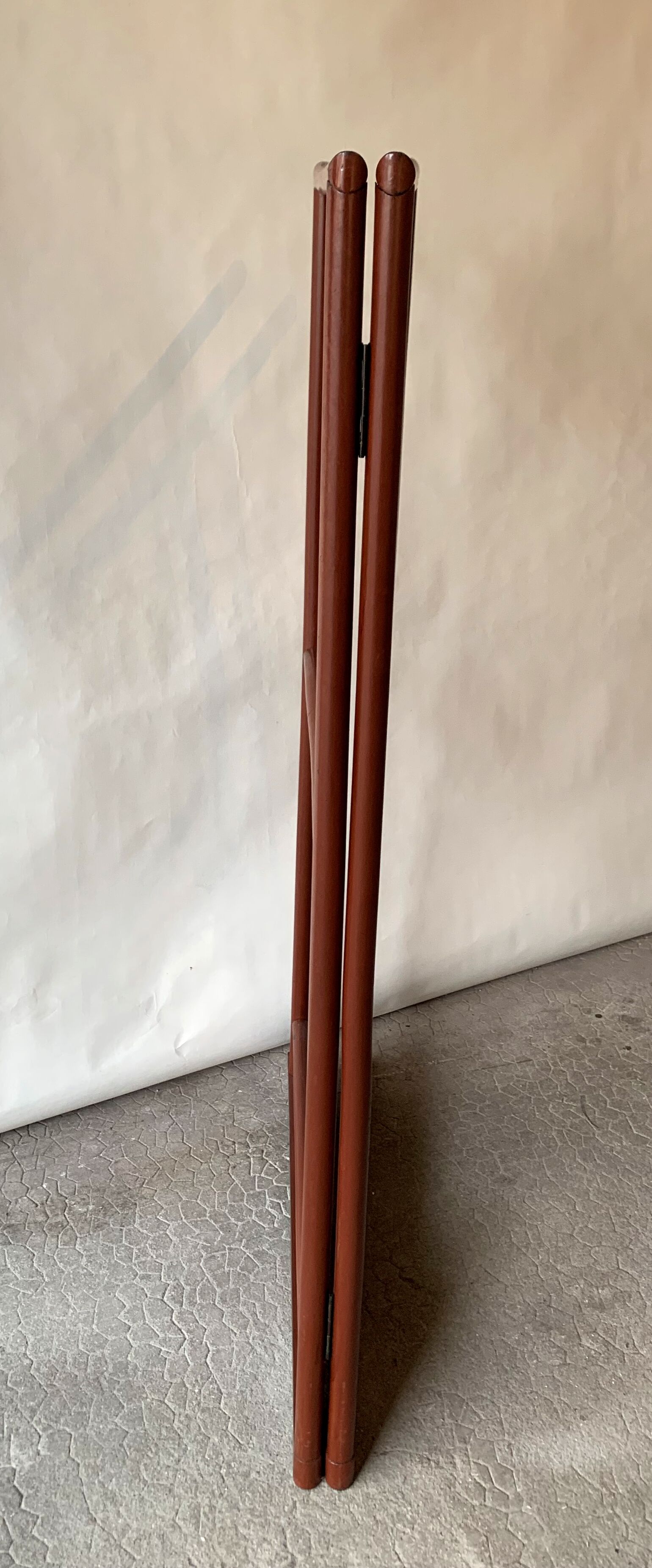 Japanese lacquered clothing holder