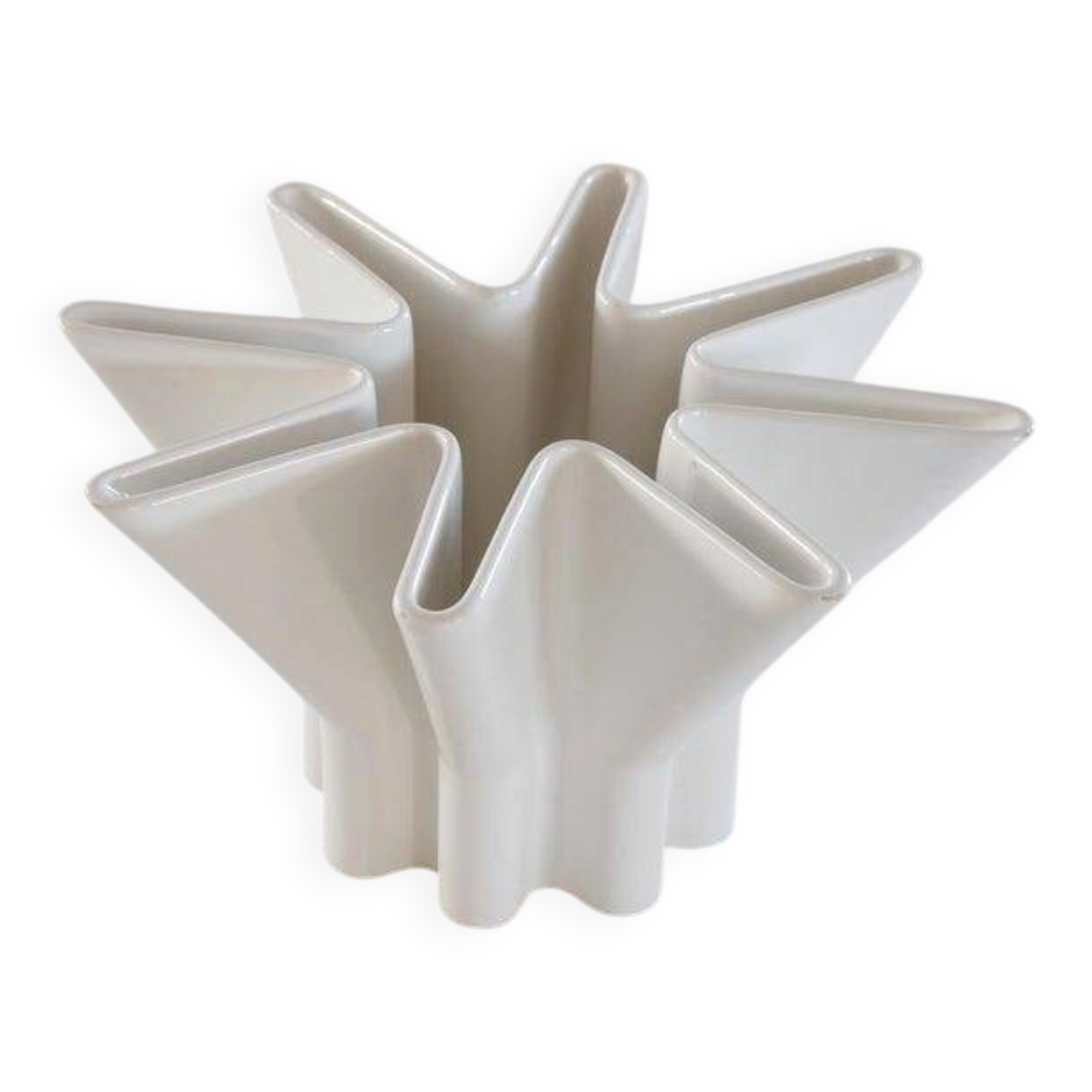 Postmodern ceramic vase Boccato, Gigante & Zambusi for Sicart.