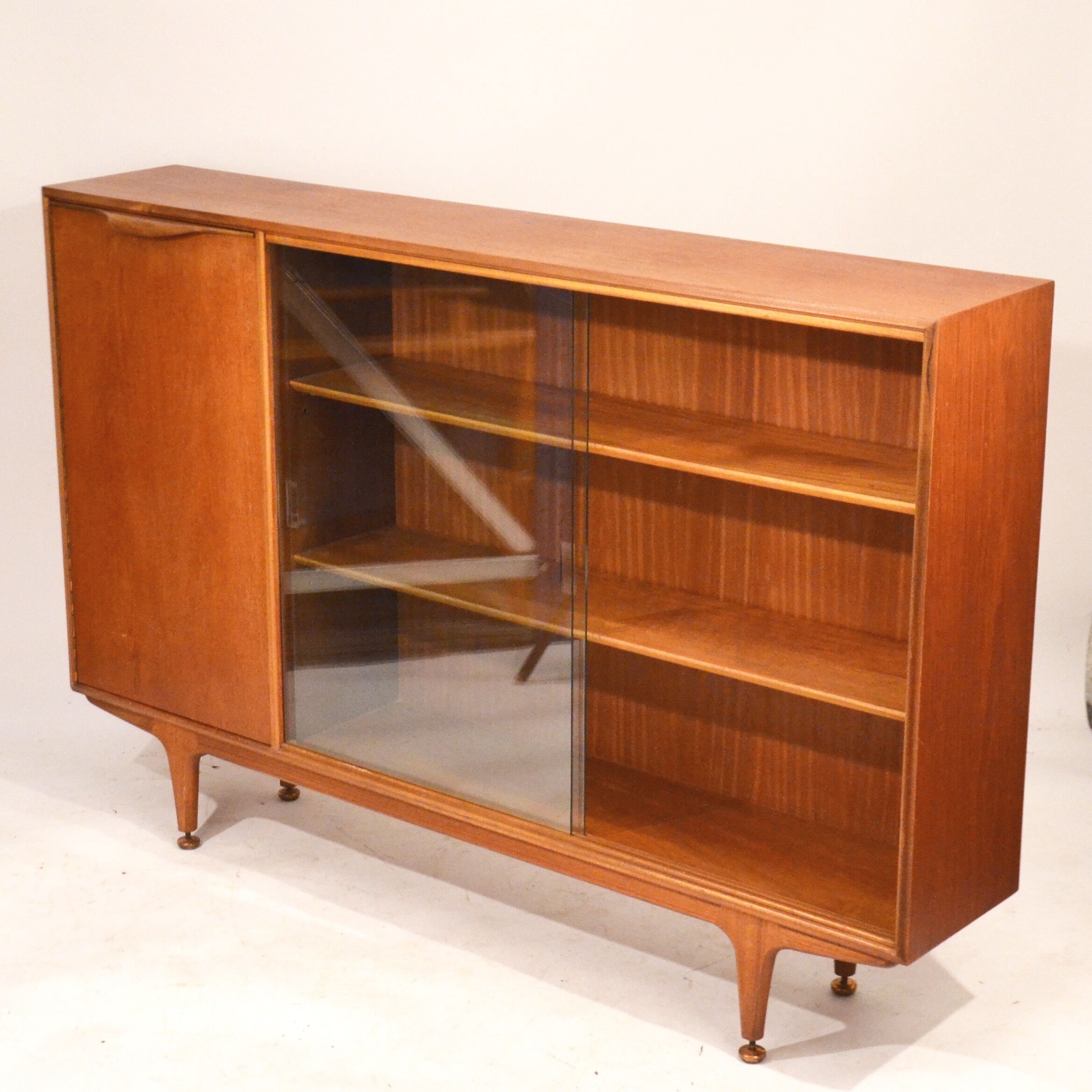 Library showcase scandinavian teak McIntosh
