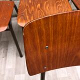 Lot of 6 vintage Marko 60s chairs