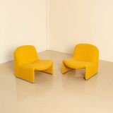 Pair of "Alky" lounge chairs by Giancarlo Piretti for Anonima Castelli 80's