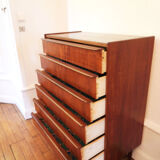6 Scandinavian teak drawers
