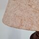Handmade lamp in turned wood