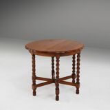 Antique oak side table 1890