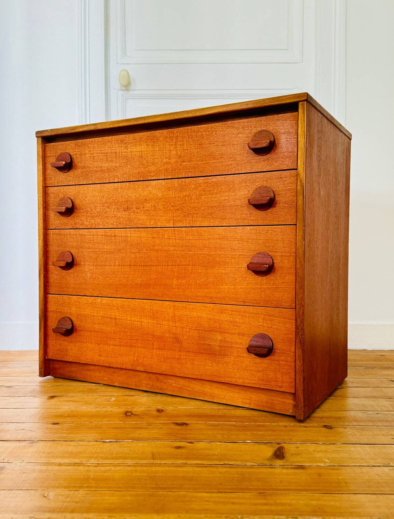 Vintage teak chest of drawers Stag Furniture edition