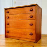 Commode vintage en teck édition Stag Furniture
